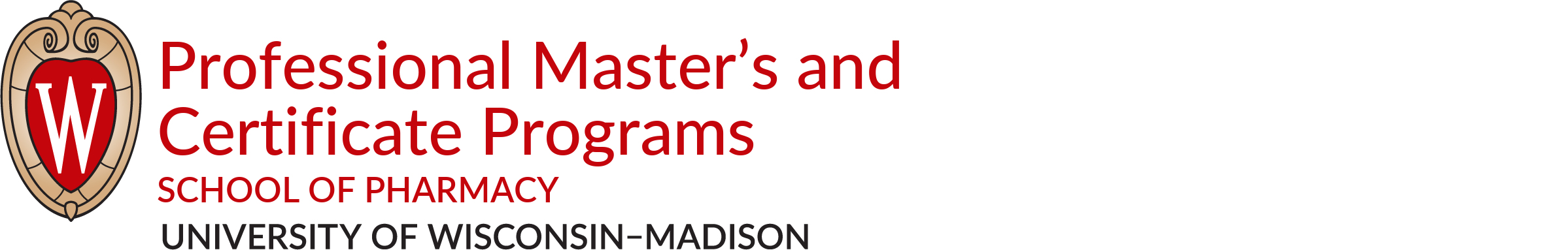University of Wisconsin-Madison School of Pharmacy, Professional Master's and Certificate Programs